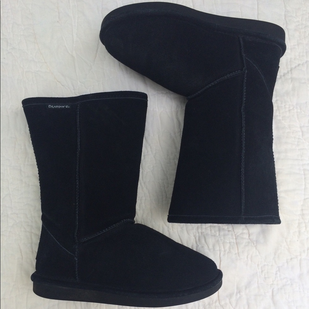 Black bearpaw 🐾 like ugg winter fall boots 7